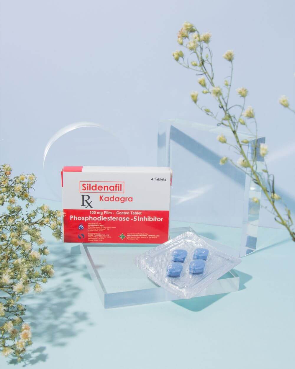 Sildenafil (100mg) 4 Tablets