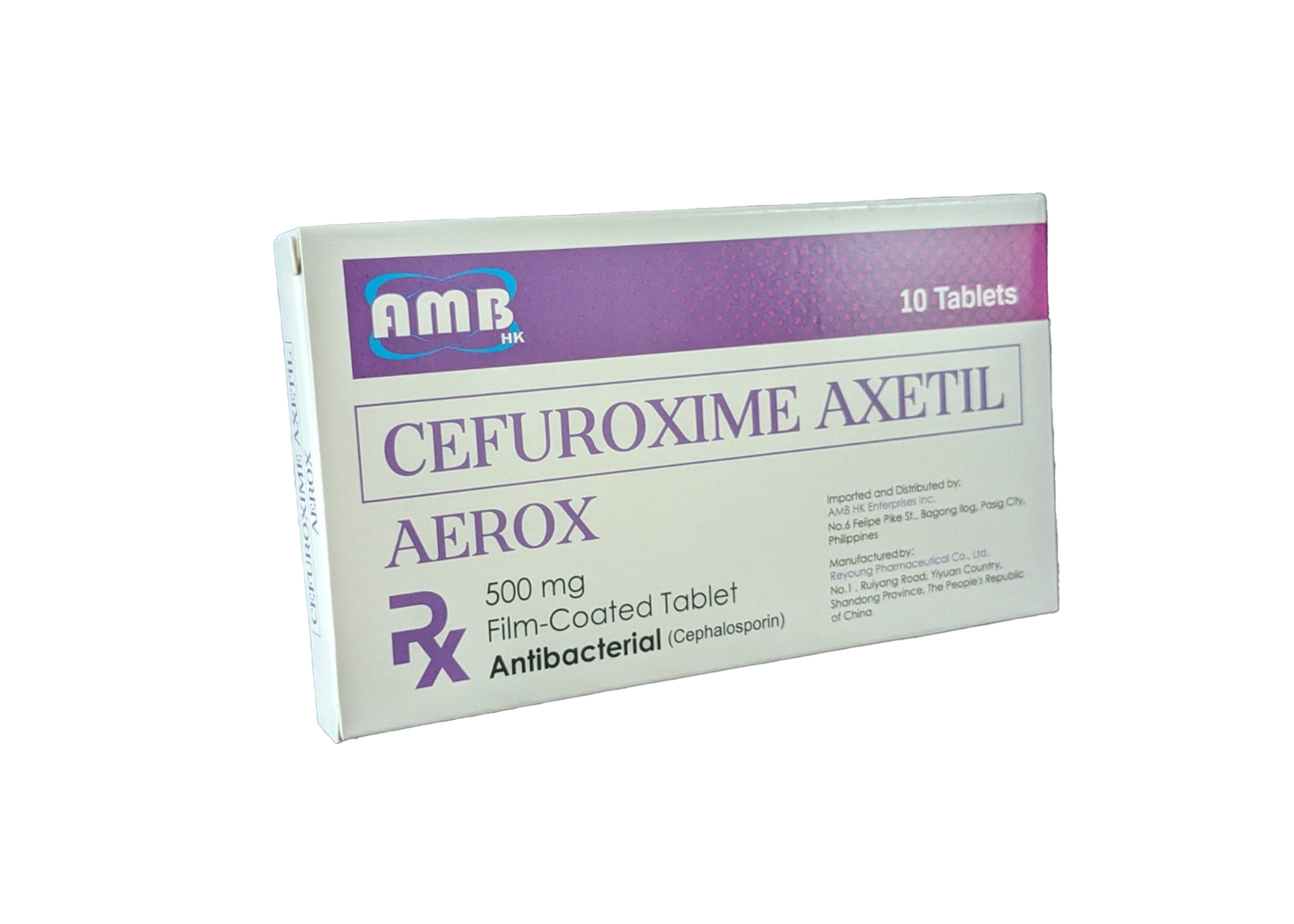 Cefuroxime Axetil (500mg) 5 Tablets